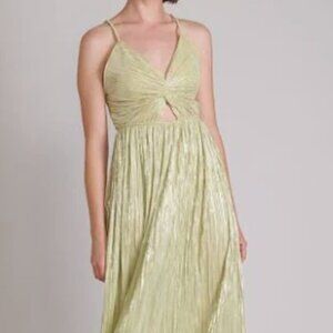 SABINA MUSAYEV Citron Sparkly Dress